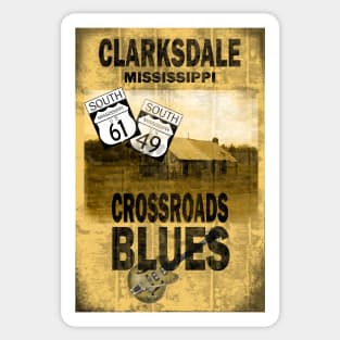 Clarksdale Mississippi Blues Sticker